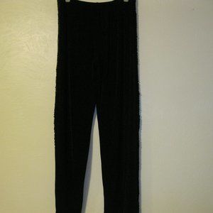 signature black knit pants